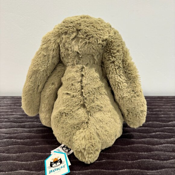 RARE Jellycat Medium Bashful Fern Bunny BNWT - Picture 5 of 6
